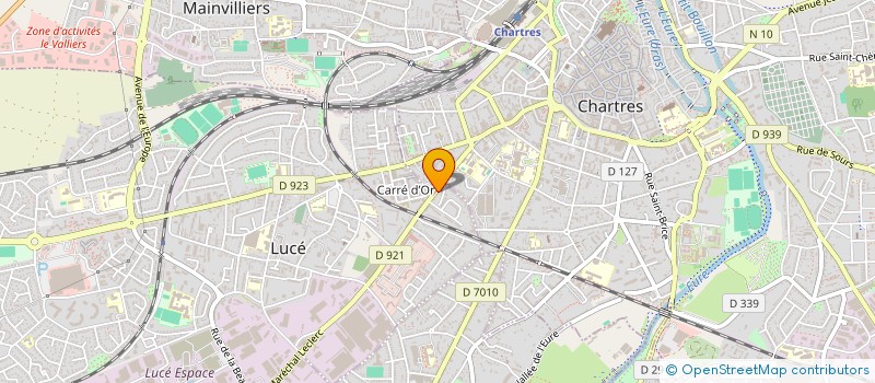 localisation de l'entreprise BIKE HOLDING à LUCE