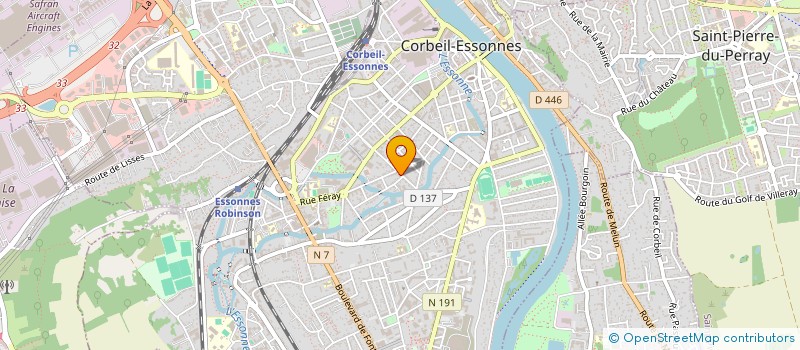 localisation de l'entreprise BIKE IT à CORBEIL-ESSONNES