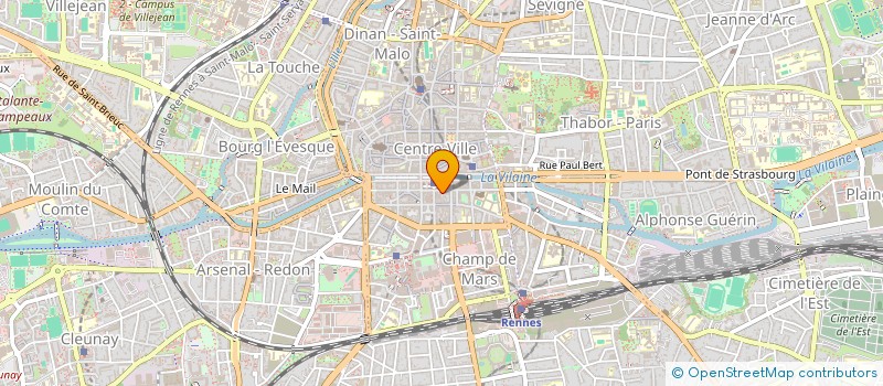 localisation de l'entreprise BIKE'O  RENNES