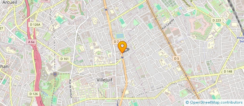 localisation de l'entreprise BIKE OIL à VILLEJUIF
