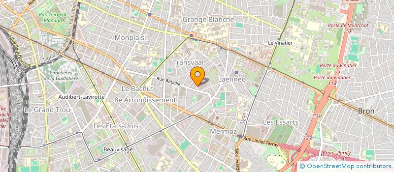 localisation de l'entreprise BIKE OUT  LYON