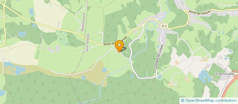 localisation de l'entreprise BIKE PERFORMANCE CARBONE  SAINT-NABORD