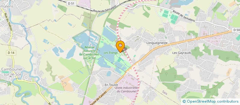 localisation de l'entreprise BIKE RACING ACADEMY  SAIX