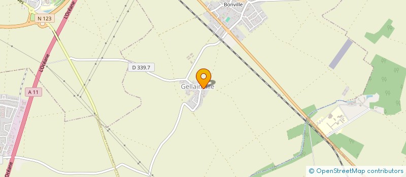 localisation de l'entreprise BIKE SECURITE 28 (BS28) à GELLAINVILLE