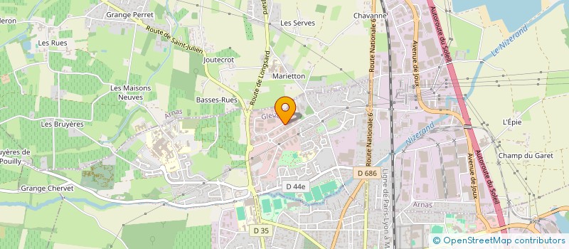 localisation de l'entreprise BIKED.COM à GLEIZE