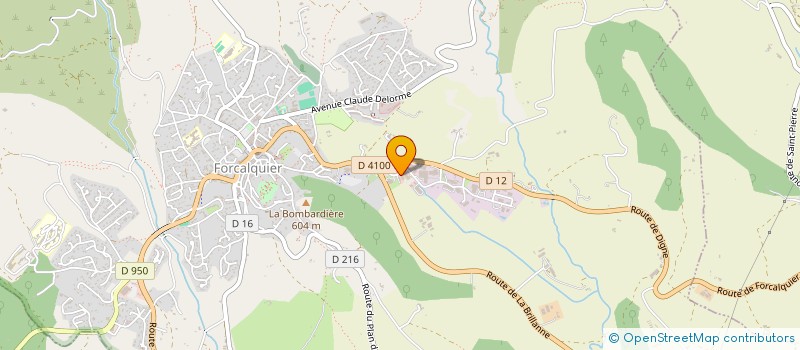 localisation de l'entreprise BIKER BOYZ BURGER  FORCALQUIER