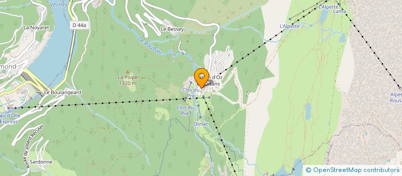 localisation de l'entreprise BIKERS D'OZ  OZ