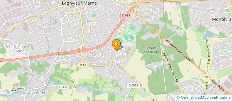 localisation de l'entreprise BIKES FRANCE à LAGNY-SUR-MARNE