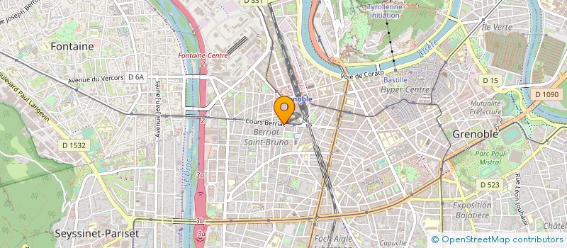 localisation de l'entreprise BIKESLOT  GRENOBLE