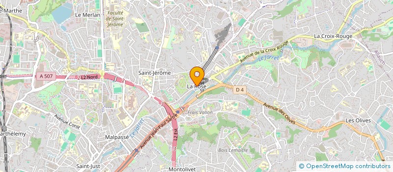 localisation de l'entreprise BIKHIND SERVICES à MARSEILLE