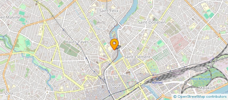 localisation de l'entreprise BIKOU PRODUCTION  NANTES