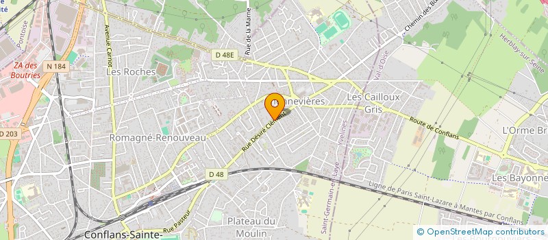 localisation de l'entreprise BIKOUNA CONSULTING  CONFLANS-SAINTE-HONORINE