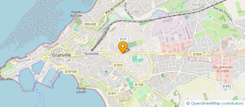 localisation de l'entreprise BIKYNERS à GRANVILLE