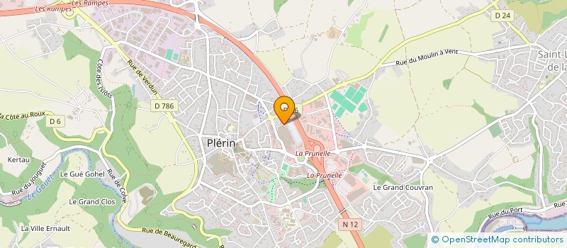 localisation de l'entreprise BIL  PLERIN