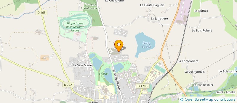 localisation de l'entreprise BIL CARRELAGE à CHATEAUBRIANT