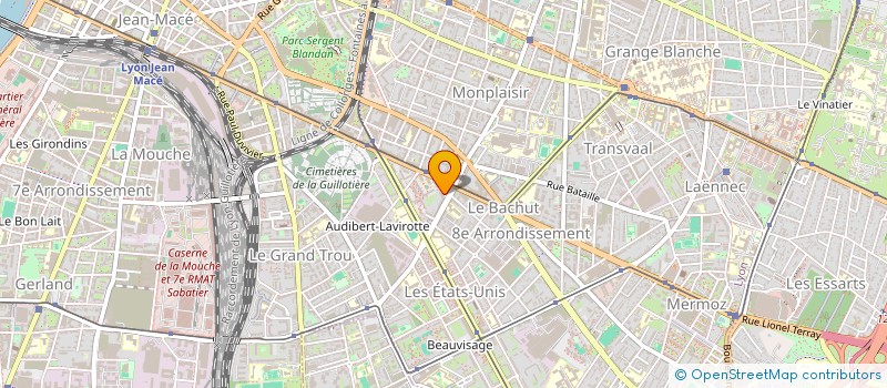 localisation de l'entreprise BIL INVEST  LYON