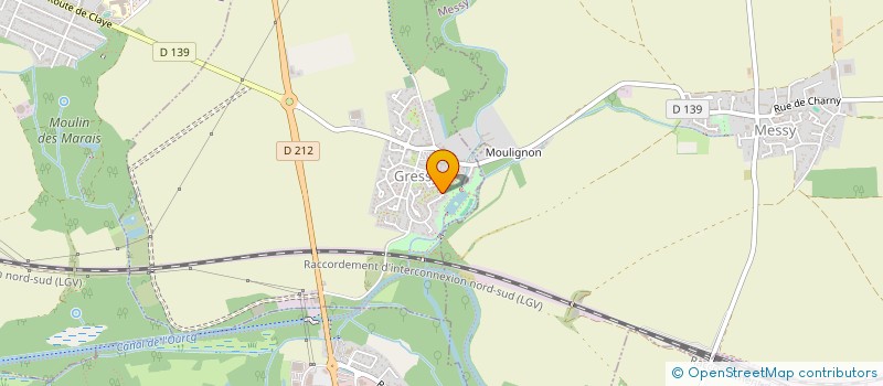 localisation de l'entreprise BIL KDJ MULTI-SERVICES  GRESSY