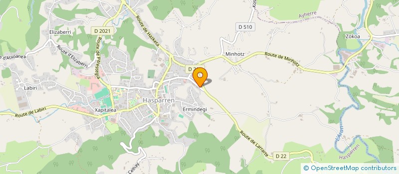 localisation de l'entreprise BIL TOKI  HASPARREN