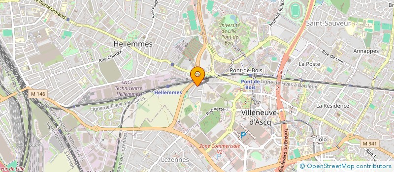 localisation de l'entreprise BIL TRANS à LILLE