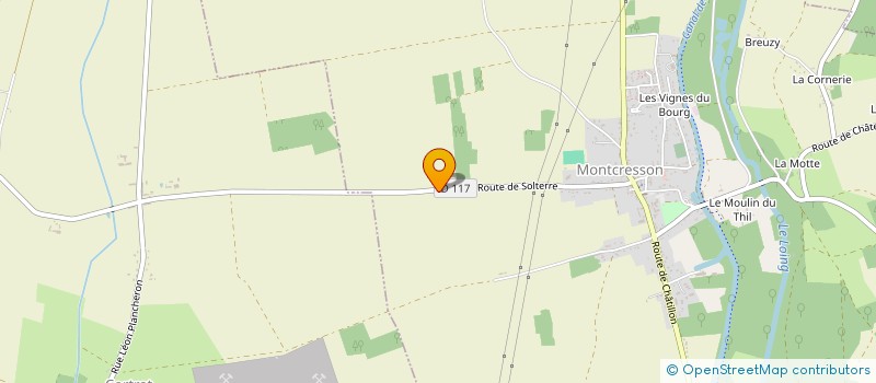 localisation de l'entreprise BILAGRI à MONTCRESSON