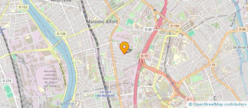 localisation de l'entreprise BILAL  MAISONS-ALFORT