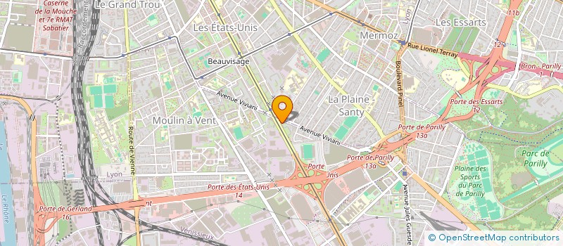 localisation de l'entreprise BILAL ABROUGUI  VENISSIEUX