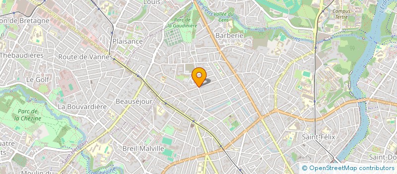 localisation de l'entreprise BILAN COMPETENCES CONSEILS à NANTES
