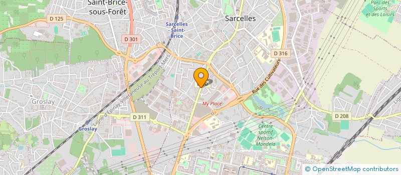 localisation de l'entreprise BILANIUC BATIMENTS à SARCELLES