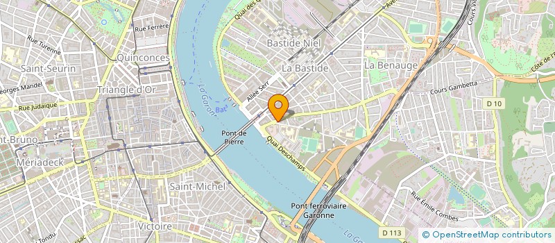 localisation de l'entreprise BILANOPTIC  BORDEAUX