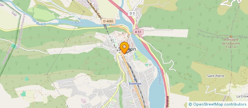 localisation de l'entreprise BILBAO  SISTERON