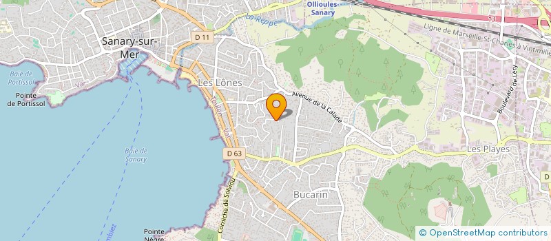 localisation de l'entreprise BILBAO à SIX-FOURS-LES-PLAGES