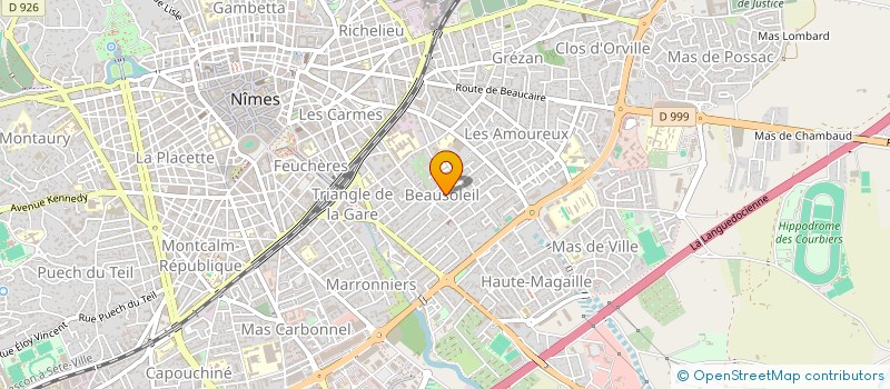 localisation de l'entreprise BILBAO & CO à NIMES