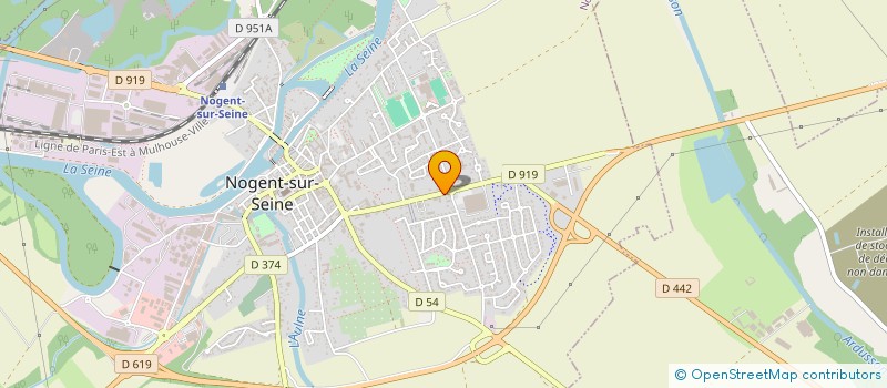 localisation de l'entreprise BILBOA  NOGENT-SUR-SEINE