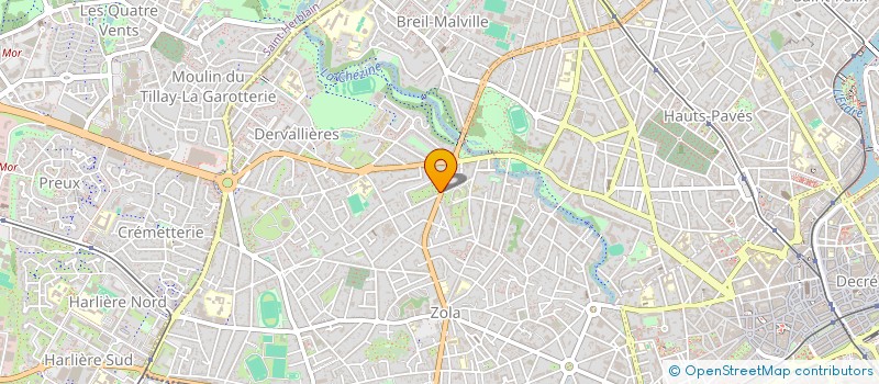 localisation de l'entreprise BILBOCAZ  NANTES