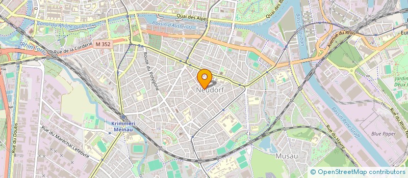 localisation de l'entreprise BILBOQUET à STRASBOURG