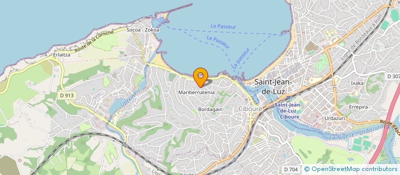 localisation de l'entreprise BILDU à BIDART