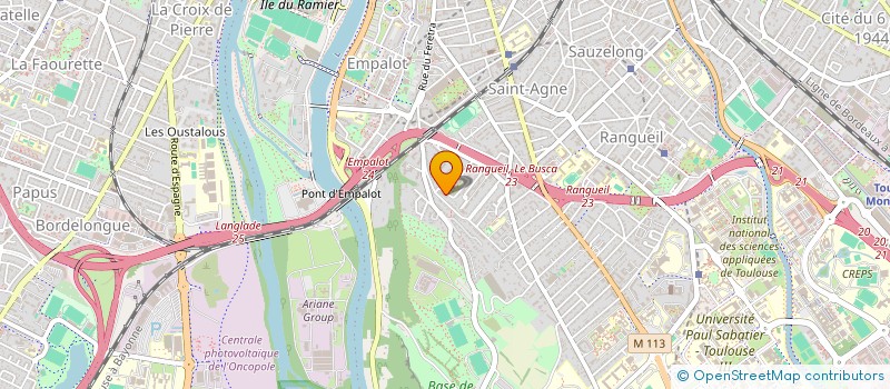localisation de l'entreprise BILECO à TOULOUSE