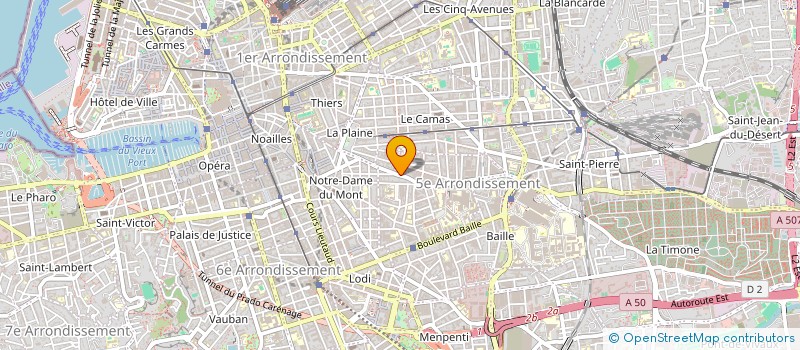 localisation de l'entreprise BILEL BACHIR SALHI à MARSEILLE