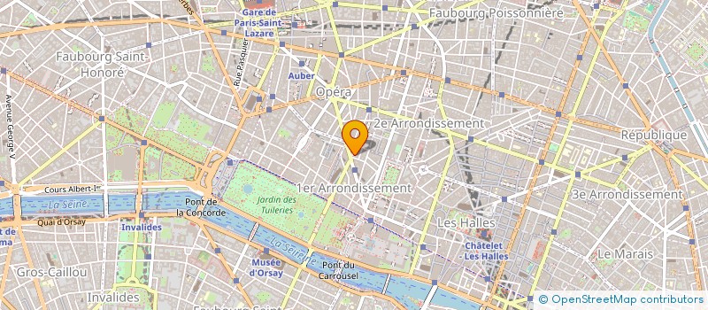 localisation de l'entreprise BILENDI FRANCE à PARIS