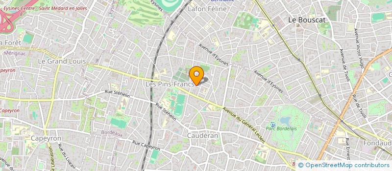 localisation de l'entreprise BILEO  BORDEAUX