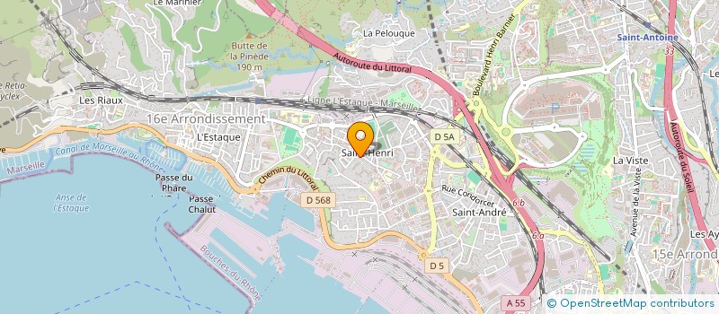 localisation de l'entreprise BILETTA DURAND à MARSEILLE