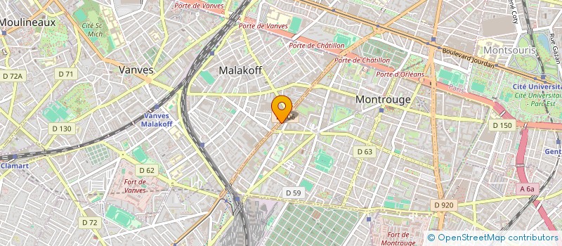 localisation de l'entreprise BILFINGER NUCLEAR FRANCE SAS à MONTROUGE