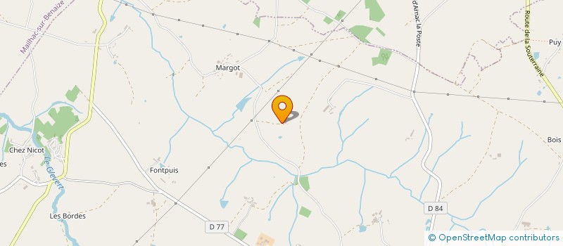 localisation de l'entreprise BILGER LOIC à ARNAC-LA-POSTE