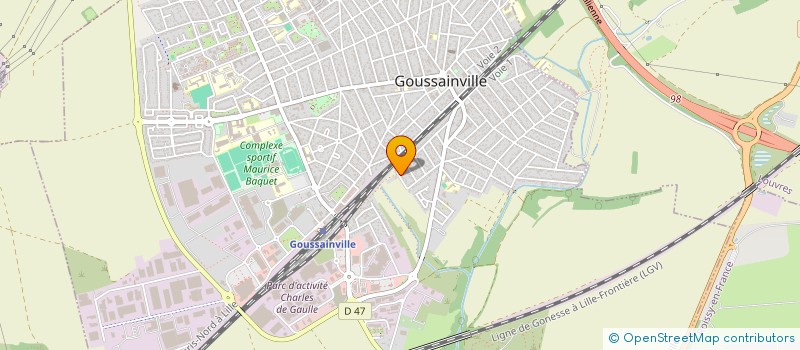 localisation de l'entreprise BILGIN à GOUSSAINVILLE