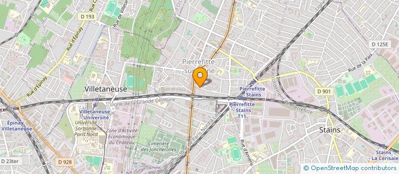 localisation de l'entreprise BILGIN à PIERREFITTE SUR SEINE