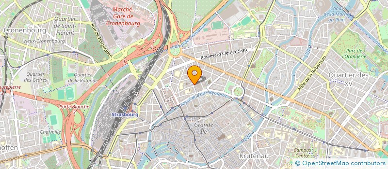 localisation de l'entreprise BILGIN à STRASBOURG