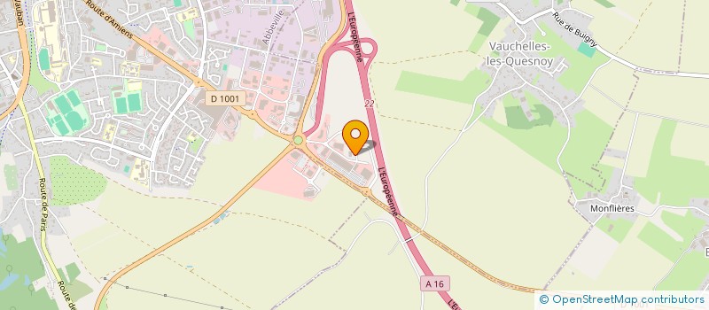 localisation de l'entreprise BILHAUT CARPENTIER  VAUCHELLES-LES-QUESNOY