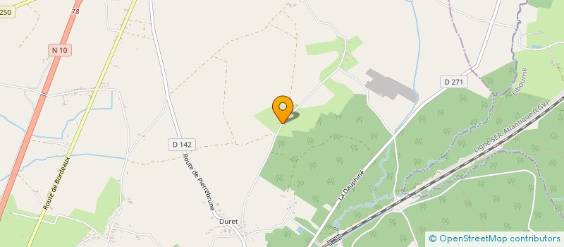 localisation de l'entreprise BILHAUT PASCAL  LARUSCADE