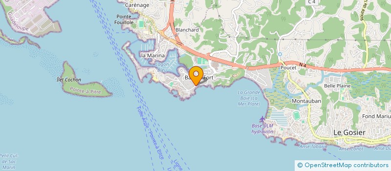 localisation de l'entreprise BILHMA  LE GOSIER