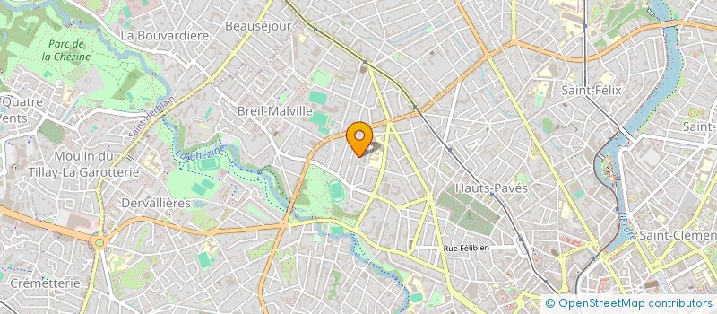 localisation de l'entreprise BILI  NANTES